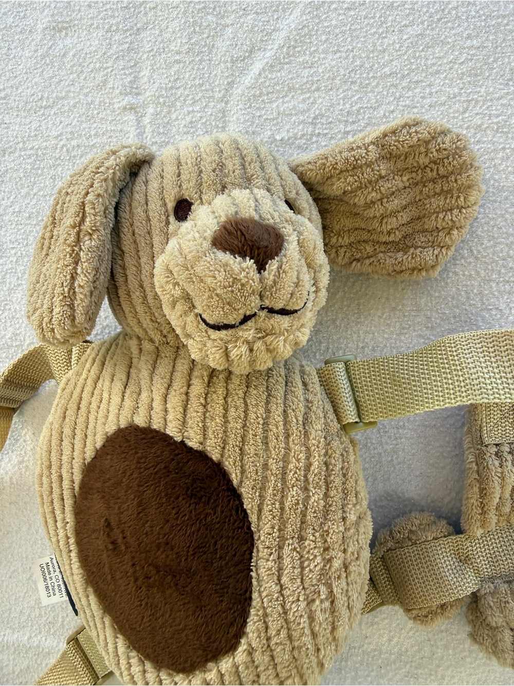 Eddie Bauer goldbug 2 in 1 harness buddy Plush puppy toddler safety Backpack